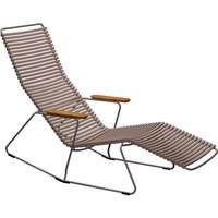 Liegestuhl CLICK Sunrocker sand von Houe