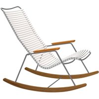 Schaukelstuhl CLICK Rocking Chair muted white von Houe