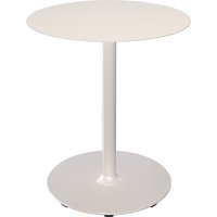 Tisch PICO Café table round muted white Ø 74 cm von Houe