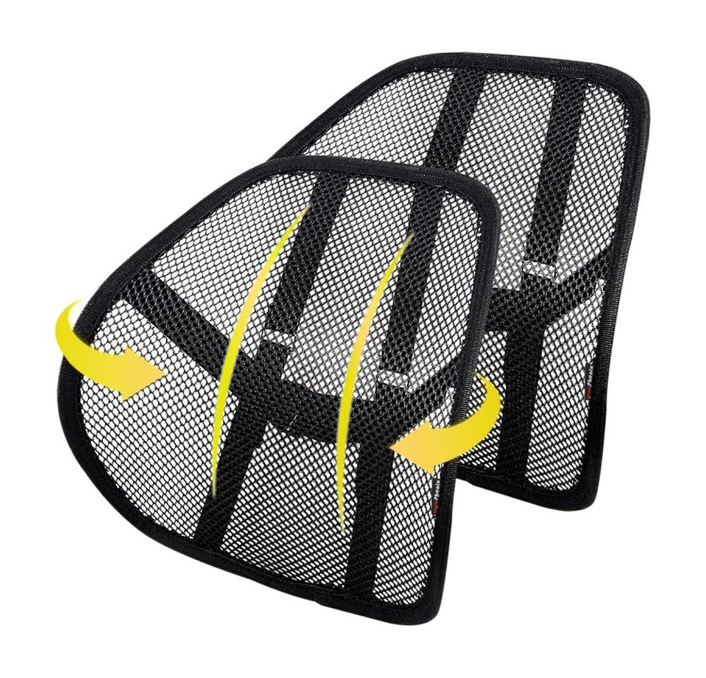 Houhence Sitzkissen 2 X Rückenstütze, Auto Stuhl Rückenhilfe, Haltungskorrektur Stütze von Houhence