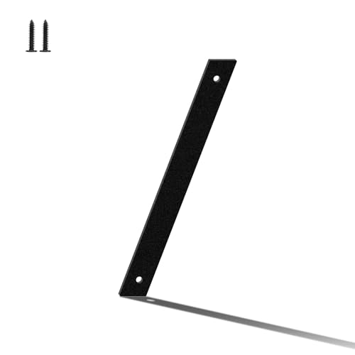 15 cm Hausnummer aus schwarzem Metall, Metallische Buchstaben und Zahlen, Moderne Adresse Dekoration Zeichen und Nagel Kit, Geeignet für Häuser, Hotels, Wohnungen, Außenbereiche(/) von Hounahha