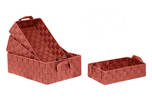 House Box Korb mit Gurt, terrakotta, one Size von House Box