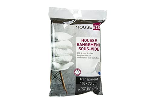 House Box houssv004 Bezug Vakuum transparent PU transparent 140 x 70 x 5 cm von House Box