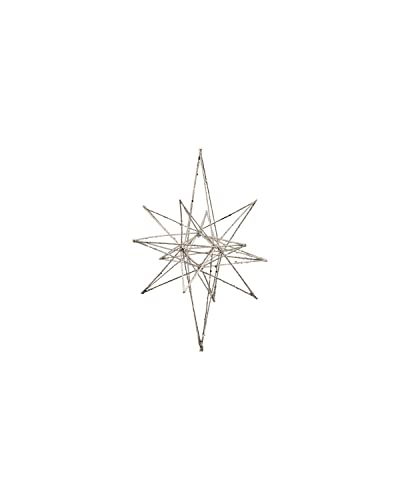 House Doctor, Ornament, Star, Champagner, Metall, l: 14 cm, h: 25 cm von House Doctor