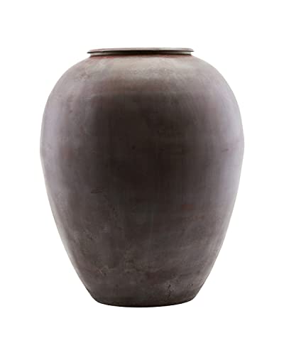 House Doctor 205340780 Vase, Eisen, Glas, Rot/Violett von House Doctor