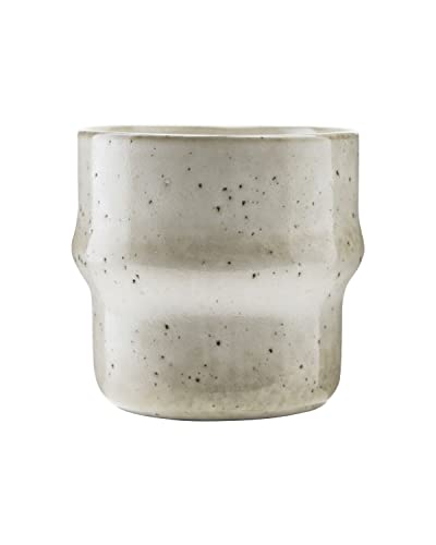 House Doctor 206260320 Becher Lake, Grau, Dm, h: 8,3 cm, Rattan, Farbe auf Wasserbasis, Überzug, Kunststoff, NC Schleifgrundierung, 1 Stück (1er Pack) von House Doctor