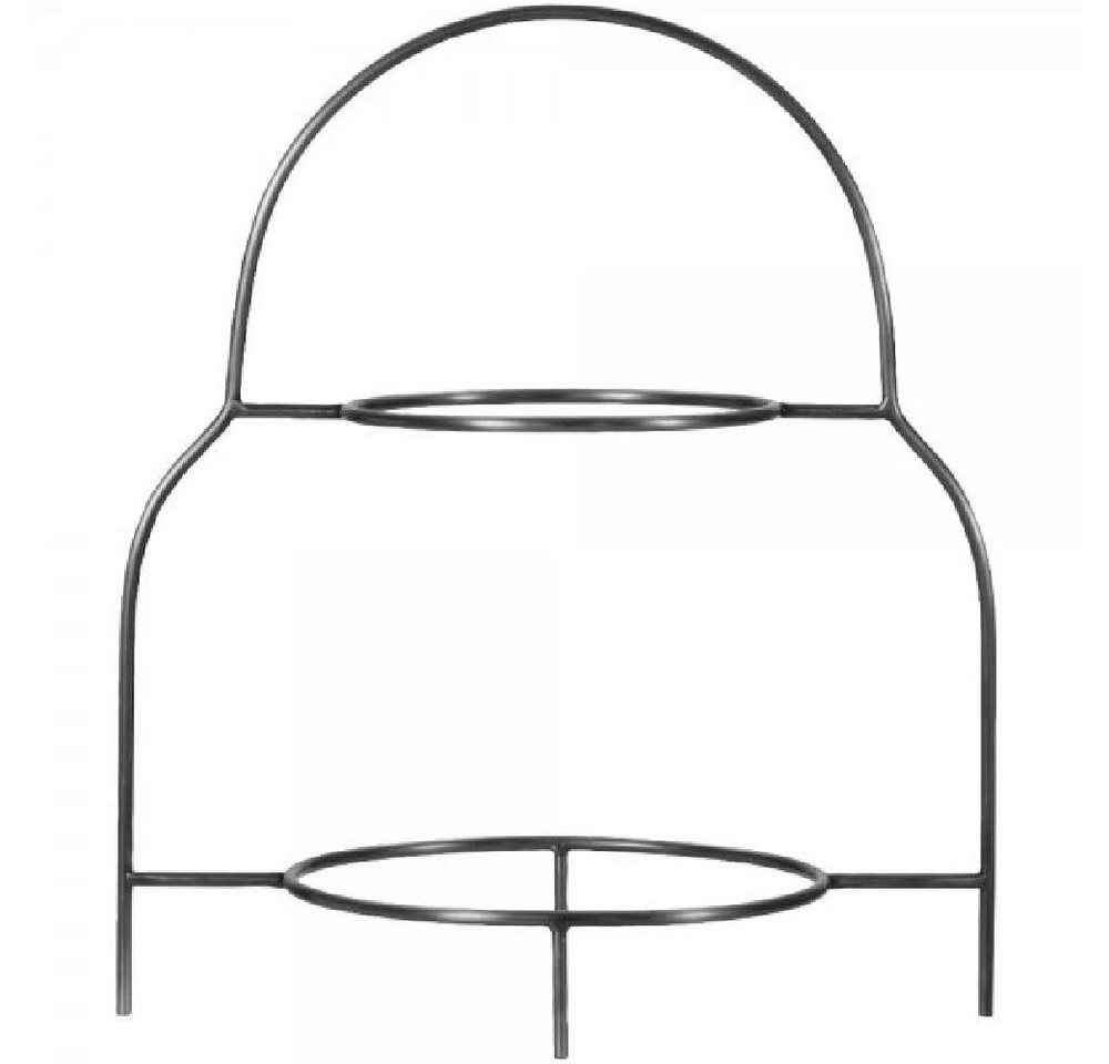 House Doctor Etagere Tellerständer HDSana Silber-Finish (32x21,7x37cm) von House Doctor