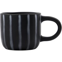 House Doctor - Line Tasse, Ø 8,7 cm, schwarz / braun von House Doctor