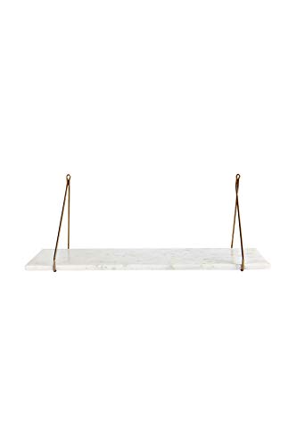 House Doctor Regal, Weisser Marmor, White Marble, 70 x 24 cm von House Doctor