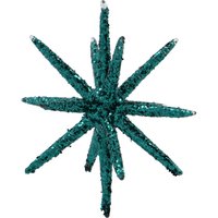 House Doctor - Spike Ornamente, Ø 12 cm, grün mit Glitzer von House Doctor