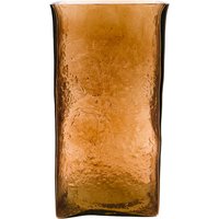 House Doctor - Square Vase, H 30 cm, amber von House Doctor
