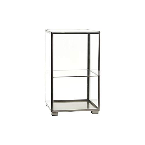 House Doctor Vitrine, Stahl, Glas, Zink, 26 x 25 x 41 von House Doctor