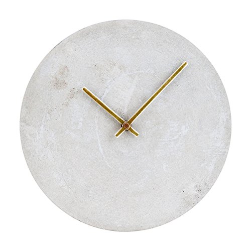 House Doctor Wanduhr 28 cm, sonstiges, Beton, 28 x 28 cm von House Doctor
