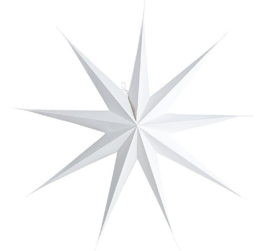 House Doctor Weihnachtsbaumkugel Weihnachtsstern Star Weiß (87cm) (9-er) von House Doctor