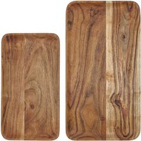 House Doctor - Wood Tablett, Akazie (2er-Set) von House Doctor