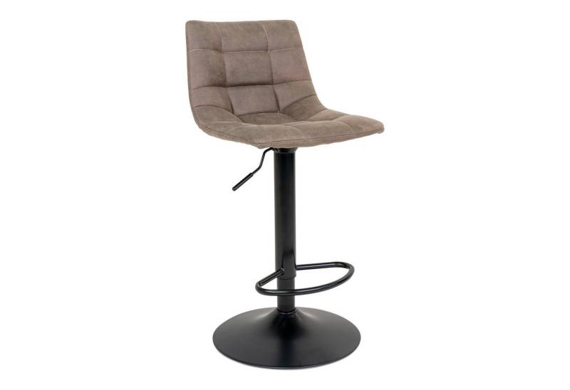House Nordic Barhocker (2er-Set) in Braun, Vintagelederoptik - 43x108x43 (BxHxT) (2er-Set) von House Nordic