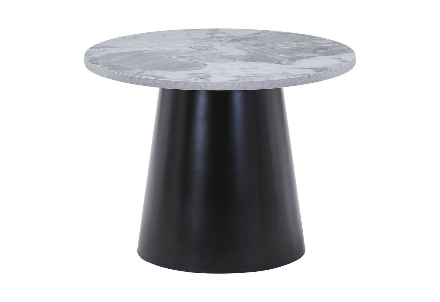 House Nordic Couchtisch in Grau / Schwarz, MDF, Stahl - 45x60cm (HxD) von House Nordic