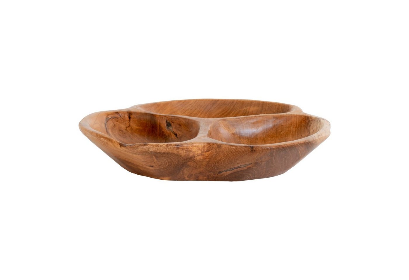 House Nordic Dekoschale House Nordic Schale NOLA Teak Holz 3 Fächer Unika 30 cm House Nordic Dekoschale House Nordic Schale NOLA Teak Holz 3 Fächer Unika 30 cm von House Nordic