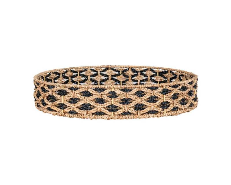 House Nordic Dekotablett Seegras Tablett rund von House Nordic 38 cm Durchmesser schwarz natur House Nordic Dekotablett Seegras Tablett rund von House Nordic 38 cm Durchmesser schwarz natur von House Nordic