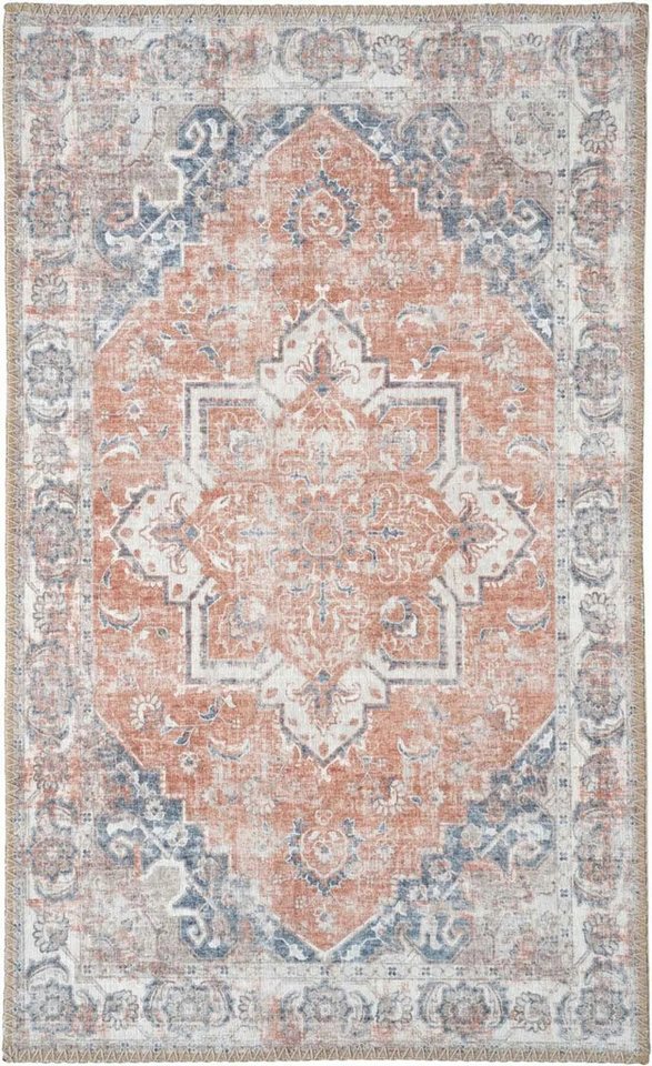 House Nordic Fußmatte House Nordic Orange und Blaue Fußmatte 50 x 80 cm Havanna von House Nordic