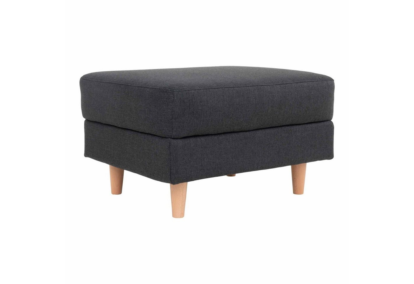 House Nordic Hocker House Nordic Pouf BOLOGNA Dunkelgrau von House Nordic