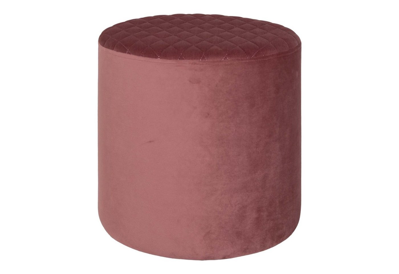 House Nordic Hocker House Nordic Pouf EJBY Rosa Samt von House Nordic