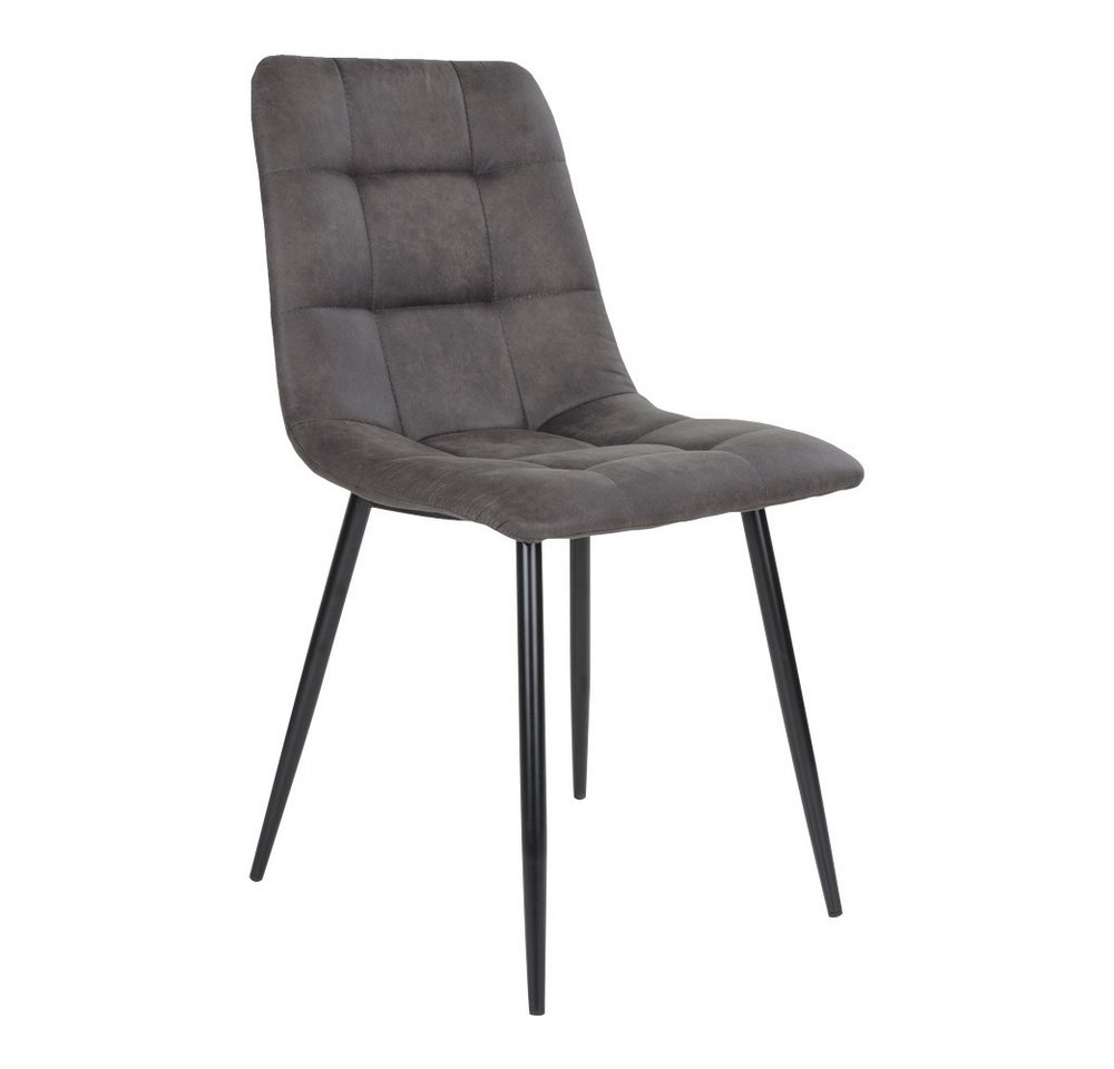 House Nordic Polsterstuhl (2er-Set) in Grau - 44x86x55 (BxHxT) (2er-Set) von House Nordic