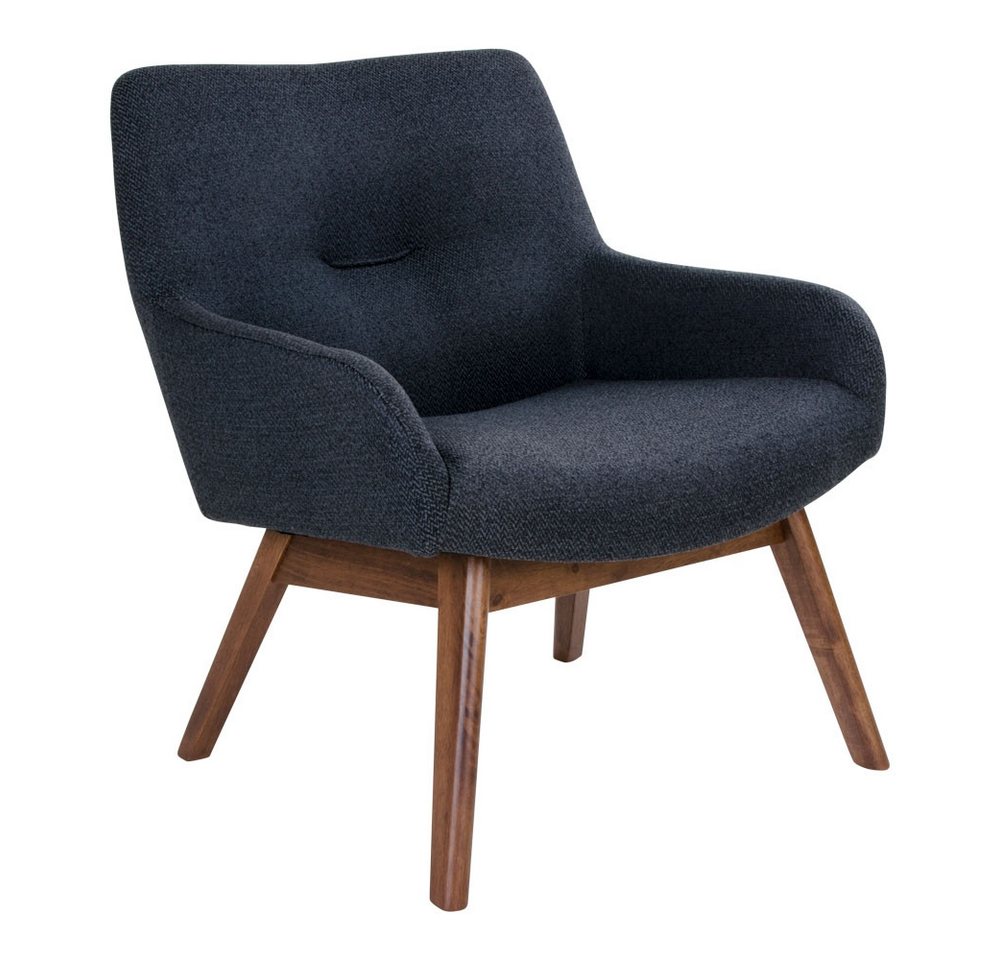 House Nordic Relaxsessel in Grau, Stoff - 63x73x65cm (BxHxT) von House Nordic