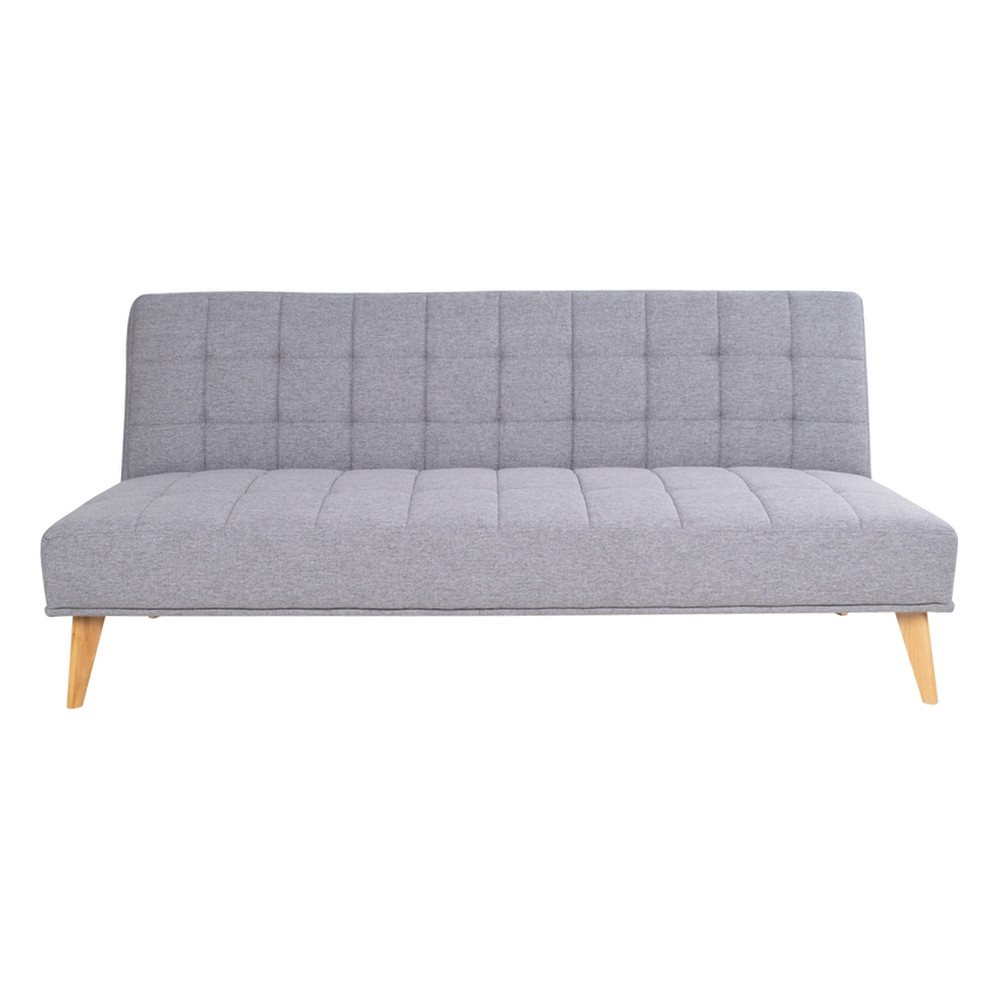 House Nordic Schlafsofa Oxford, in Hellgrau, Stoff - 109x81x180cm (BxHxT) von House Nordic