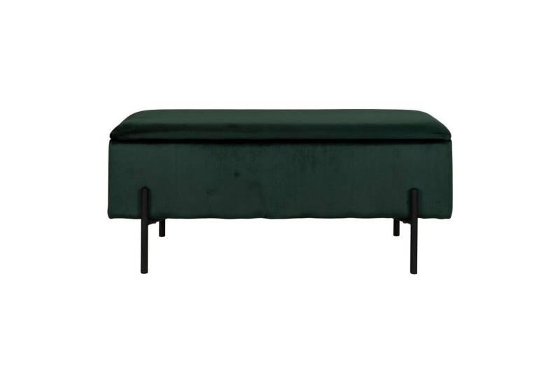 House Nordic Truhenbank in Grn, Stoff - 95x46x36,5cm (BxHxT) von House Nordic