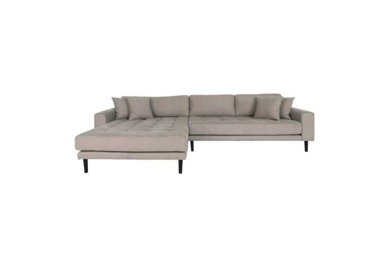 House Nordic Wohnlandschaft in Grau, Stoff - 290x76x92cm (BxHxT) von House Nordic
