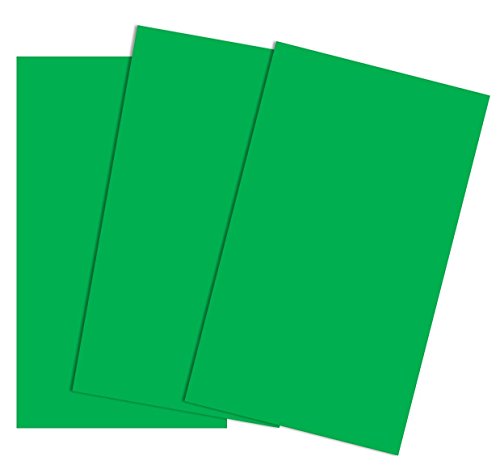House of Card and Paper farbiger Karton, A2, 220 g/m² – Schwarz (50 Blatt) von House of Card & Paper
