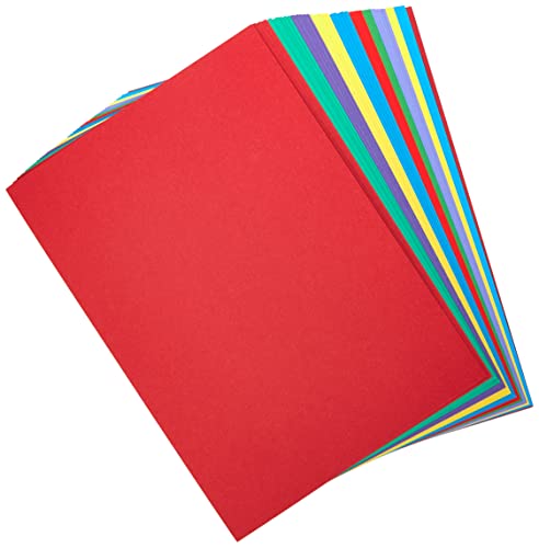 House of Card & Paper Karton, A5, 220 g/m² Assorted Colours (Pack of 50 Sheets) von House of Card & Paper
