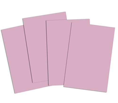 House of & Papier A2 220 gsm farbiger Karte – Pastell Pink (Pack Of 50 Blatt) von House of Card & Paper