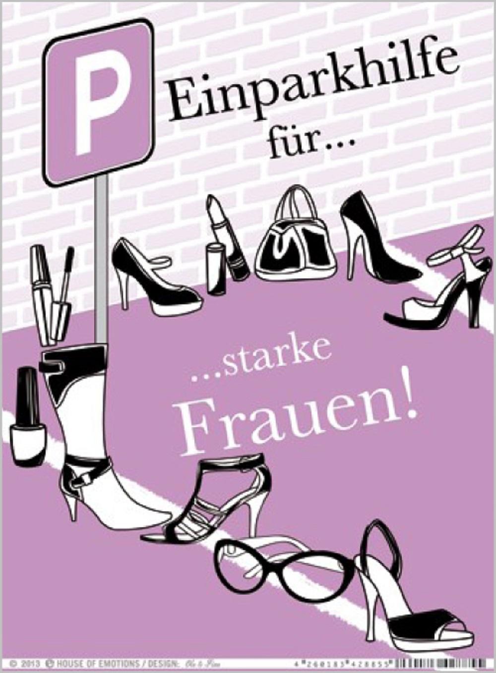 House of Emotions Parkscheibe Frauenparkhilfe 860019 von House of Emotions GmbH