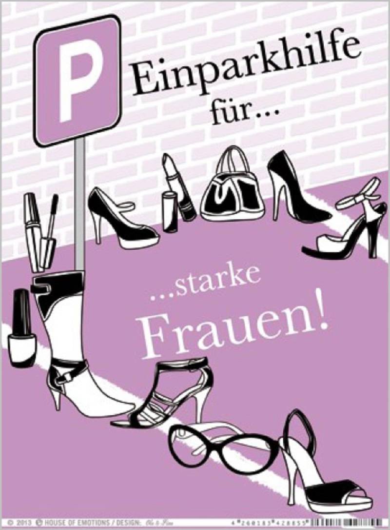 House of Emotions Parkscheibe Frauenparkhilfe 860019 von House of Emotions GmbH