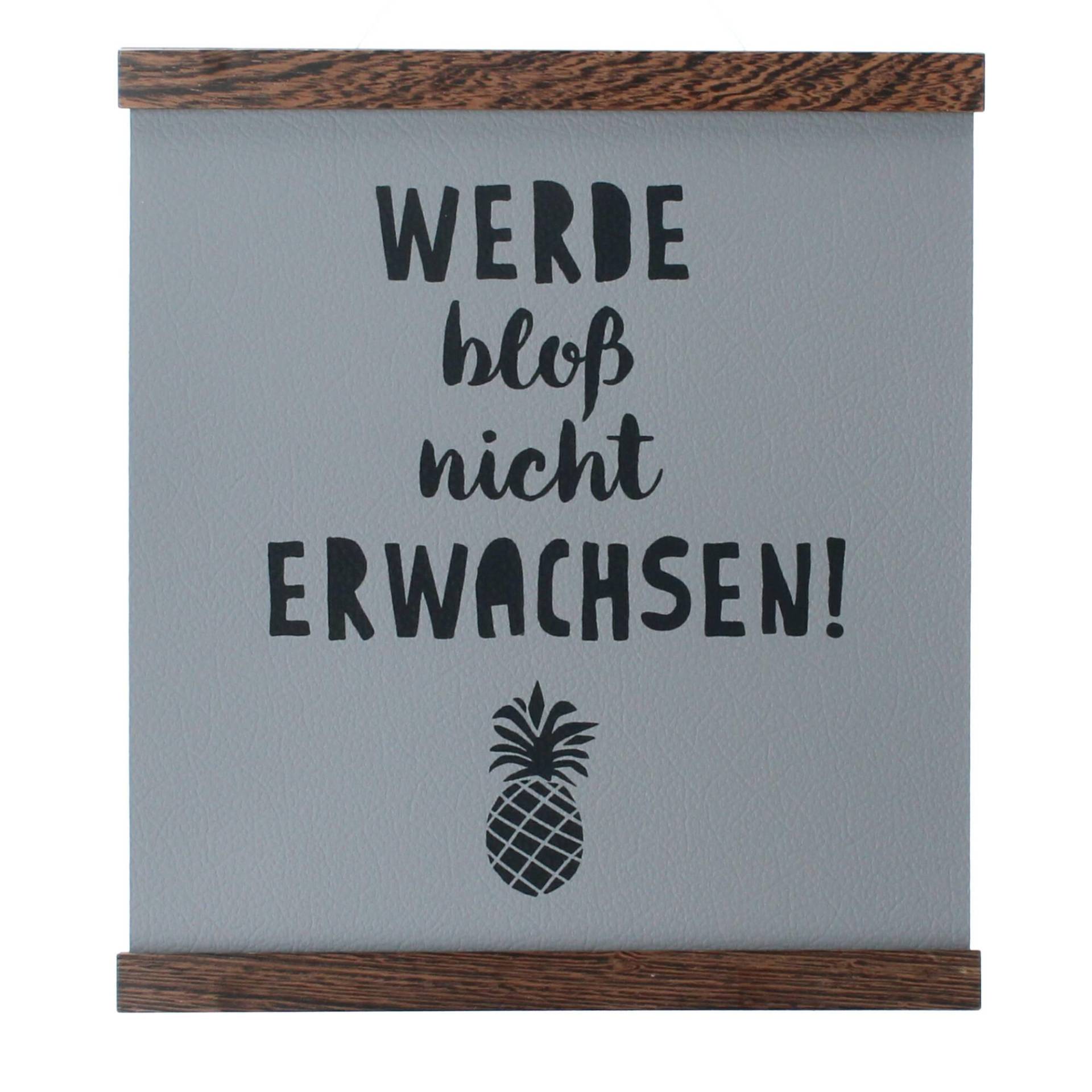 House of Emotions Spruchband Werde bloß nicht dunkler Rahmen von House of Emotions GmbH