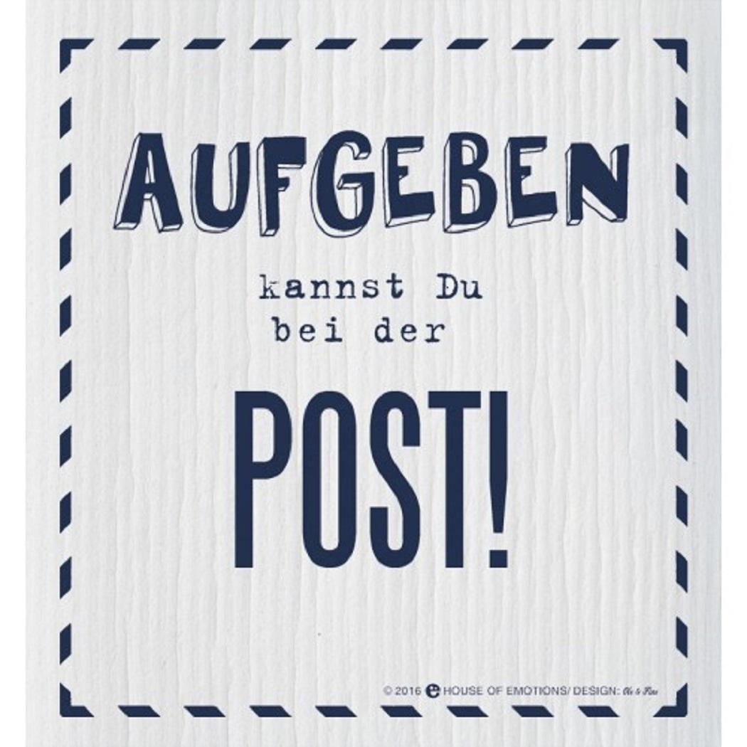 House of Emotions Spüllappen Aufgeben kannst Du 820120 von House of Emotions GmbH