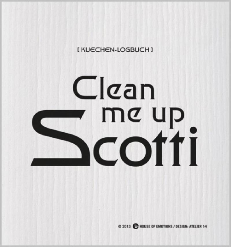 House of Emotions Spüllappen Clean me up Scotti 920032 von House of Emotions GmbH