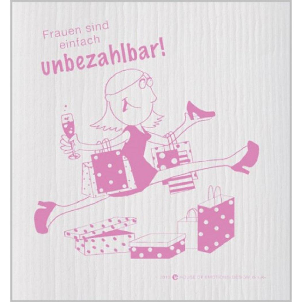 House of Emotions Spüllappen Frauen sind unbezahlbar 820019 von House of Emotions