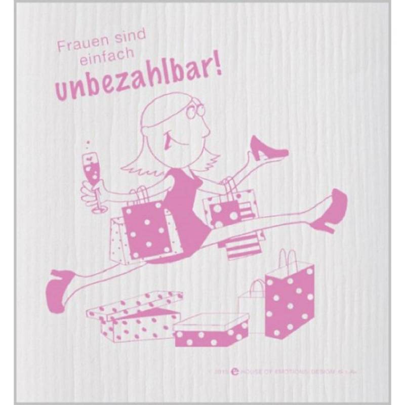 House of Emotions Spüllappen Frauen sind unbezahlbar 820019 von House of Emotions GmbH