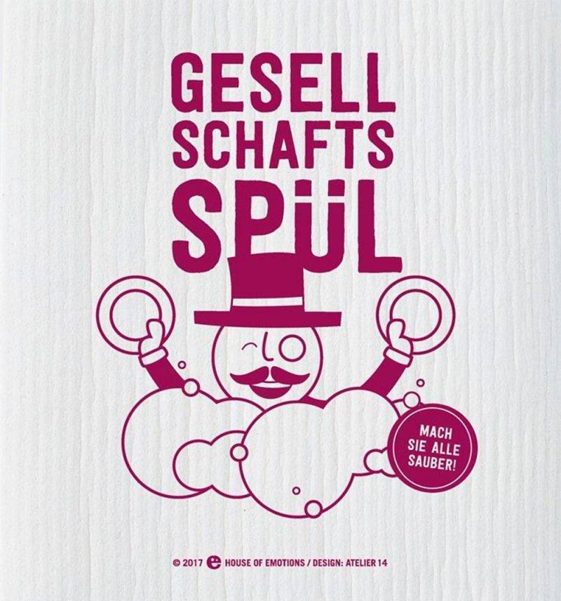 House of Emotions Spüllappen Gesellschaftspül 920169 von House of Emotions GmbH