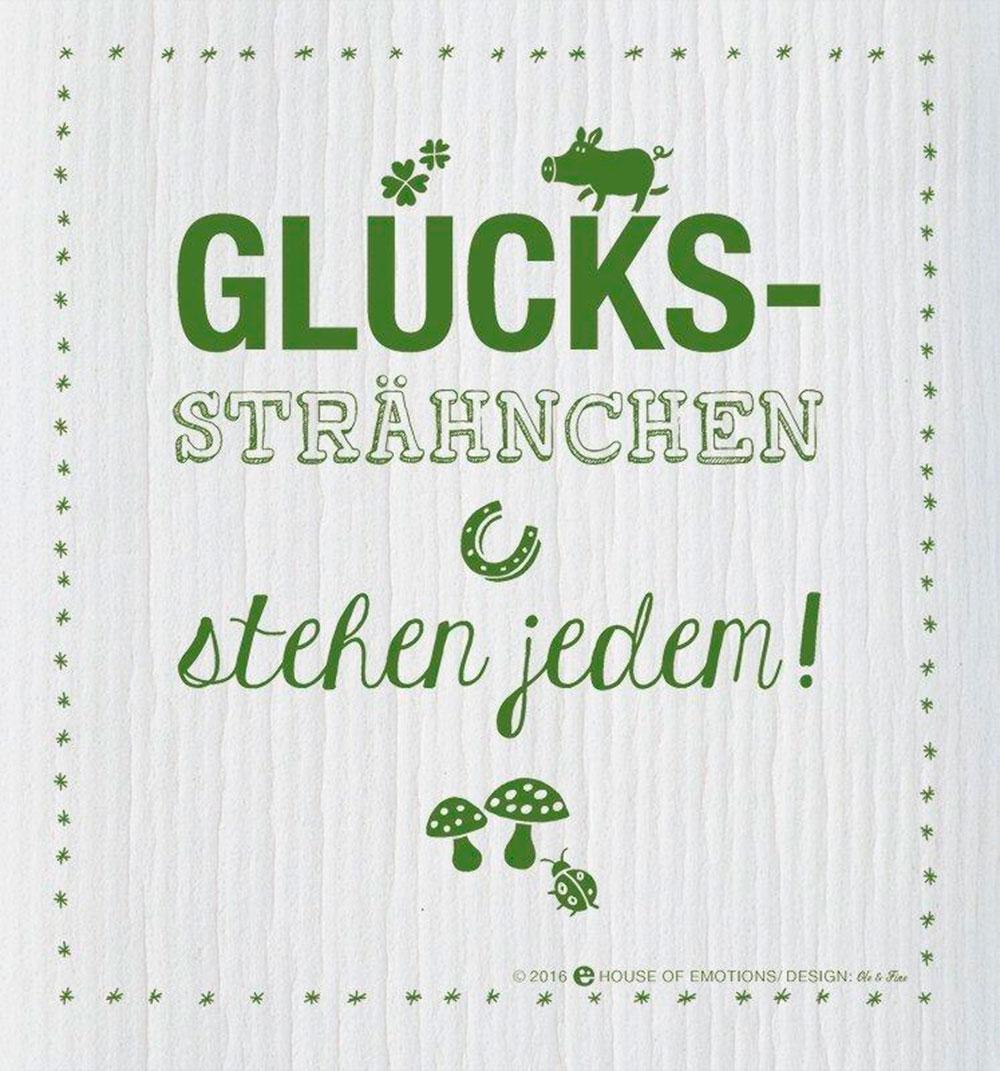House of Emotions Spüllappen Glückssträhnchen 820119 von House of Emotions GmbH