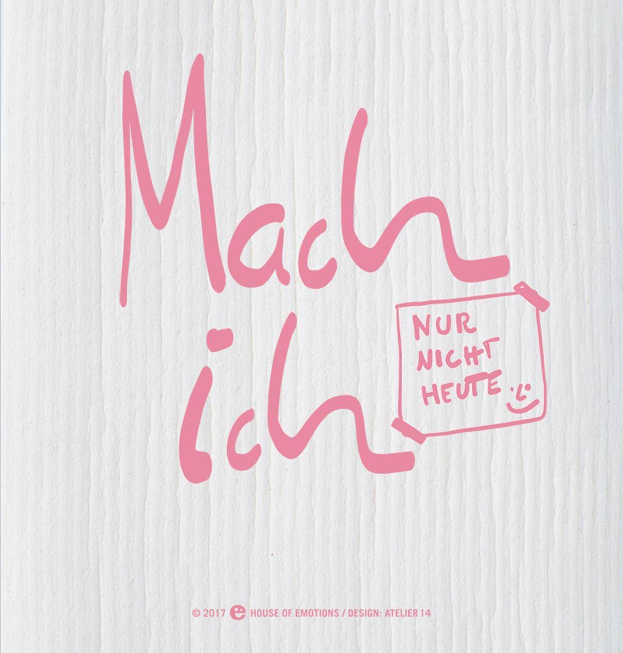 House of Emotions Spüllappen Mach ich 920140 von House of Emotions GmbH