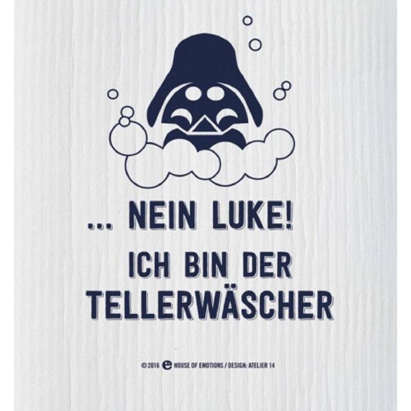 House of Emotions Spüllappen Nein Luke 920110 von House of Emotions GmbH