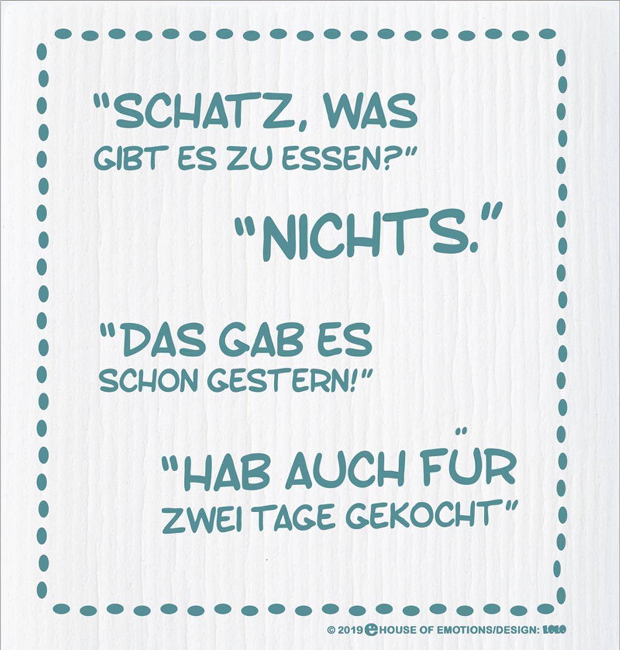House of Emotions Spüllappen Nichts 020195 von House of Emotions GmbH