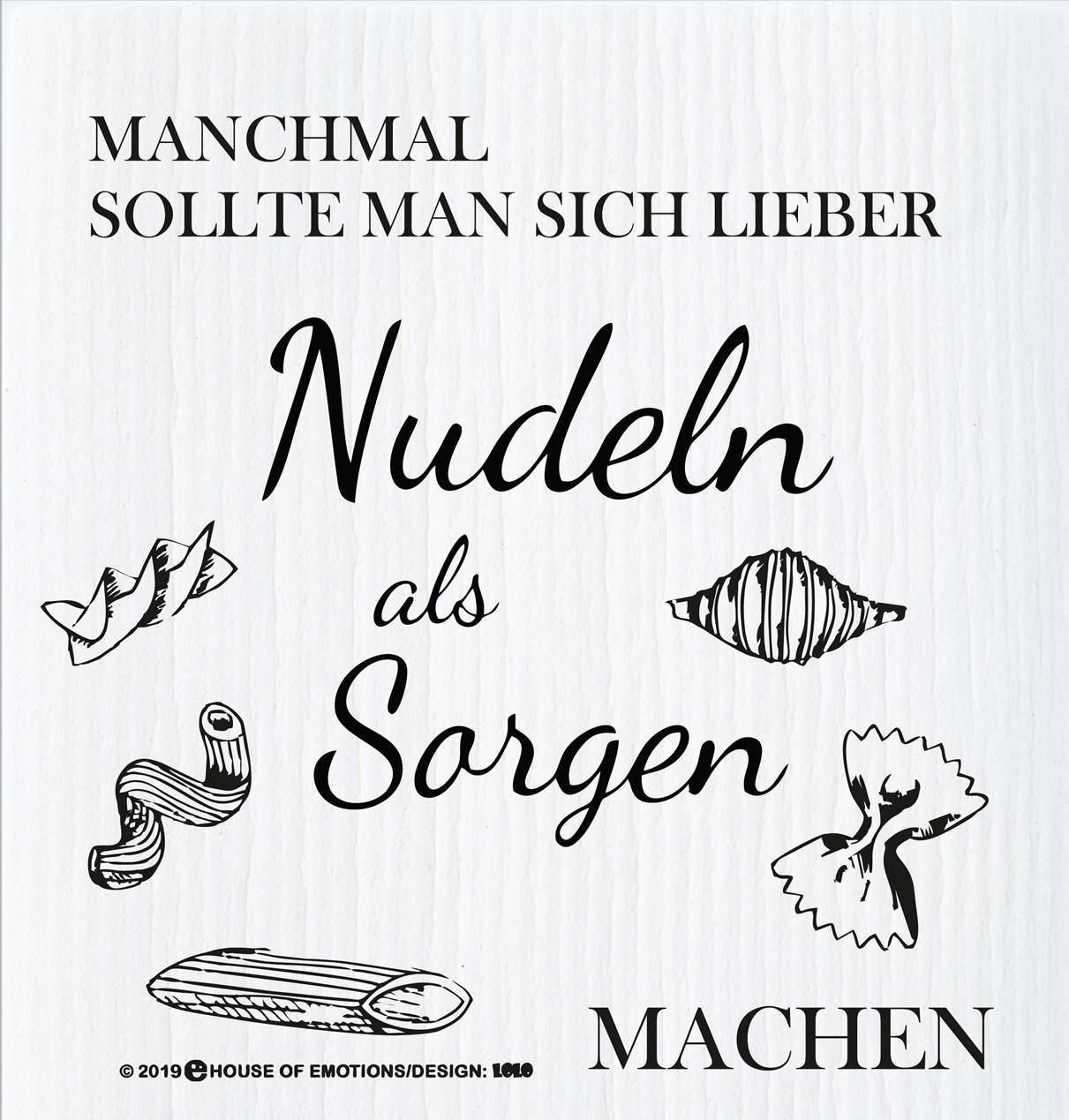 House of Emotions Spüllappen Nudeln 020197 von House of Emotions