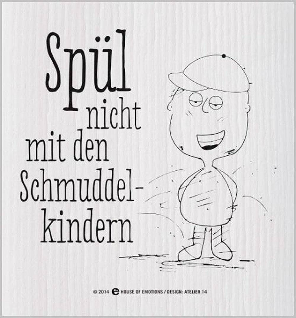 House of Emotions Spüllappen Schmuddelkinder 920059 von House of Emotions GmbH