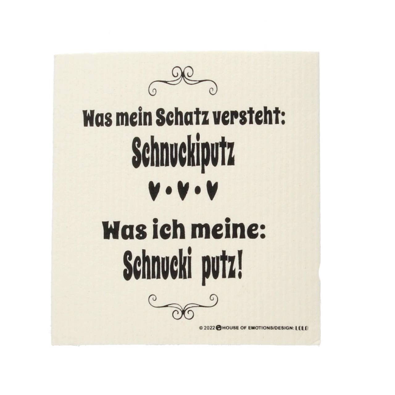 House of Emotions Spüllappen Schnuckiputz von House of Emotions GmbH