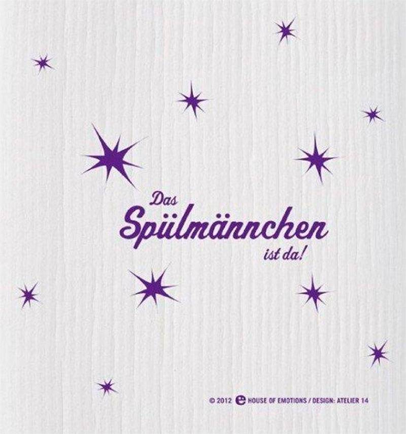 House of Emotions Spüllappen Spülmännchen 920053 von House of Emotions GmbH
